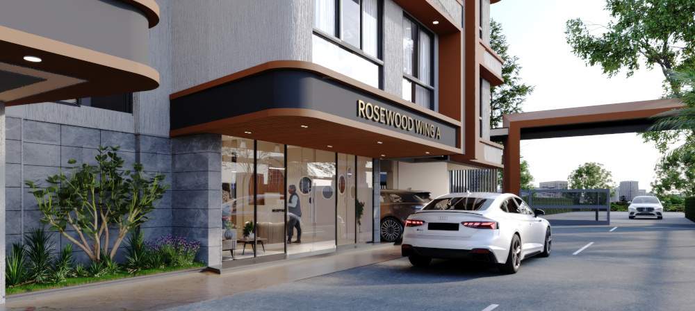  roongta rosewood apartment Lobby