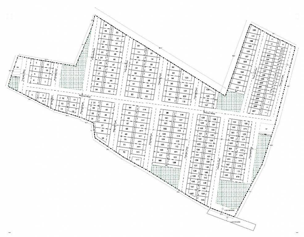 palm corridor premium Layout Plan