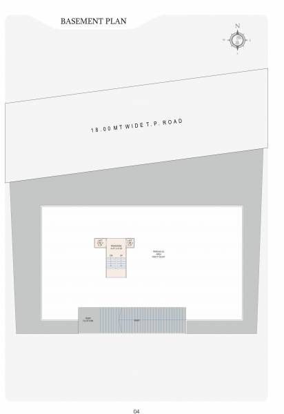  hari-darshan-prime Hari Darshan Prime Cluster Plan for basement Floor