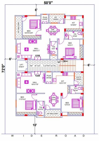  kpn-reddy-residency KPN Reddy Residency Cluster Plan