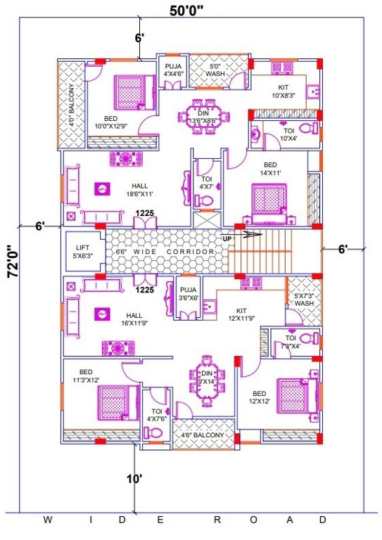  kpn reddy residency KPN Reddy Residency Cluster Plan