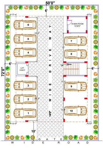  kpn-reddy-residency KPN Reddy Residency Cluster Plan