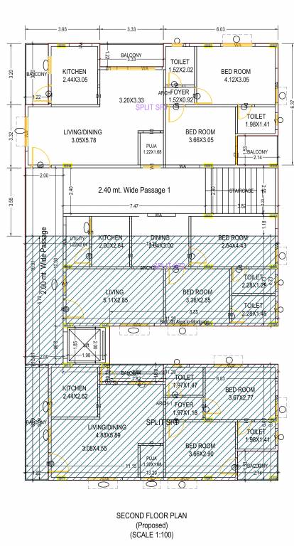  sree balajis elite Cluster Plan