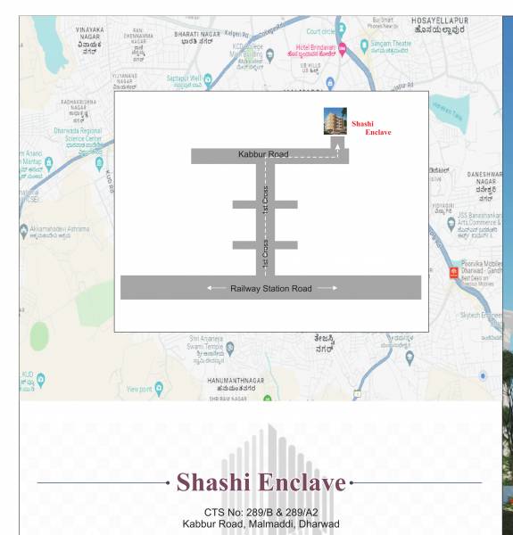  shashi-enclave Location Plan
