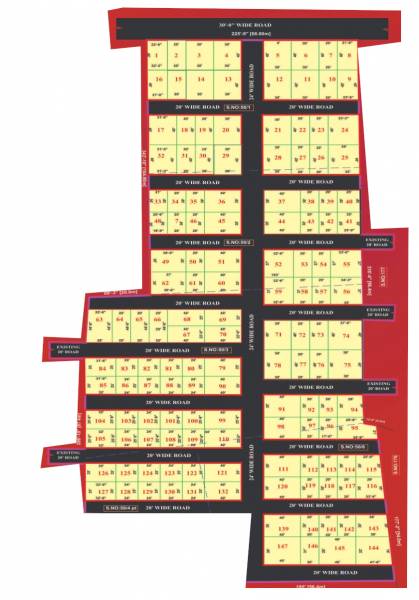  shree-avenue Layout Plan