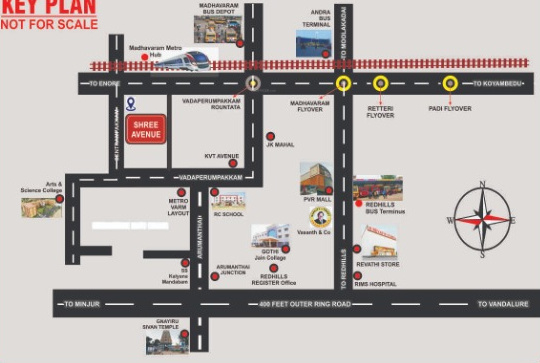  shree-avenue Location Plan