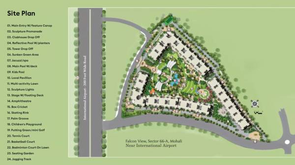 Master Plan falcon-view-tower-t Master Plan