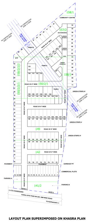 motia sunrise avenue Layout Plan