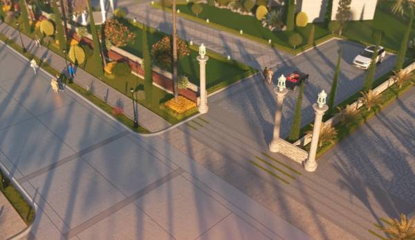  amari-hills Internal Roads & Footpaths