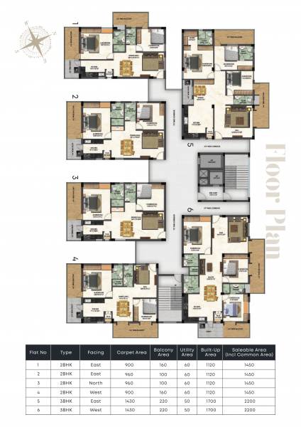  abhikhya Prop Building Cluster Plan