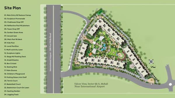 Master Plan falcon-view-tower-u Master Plan