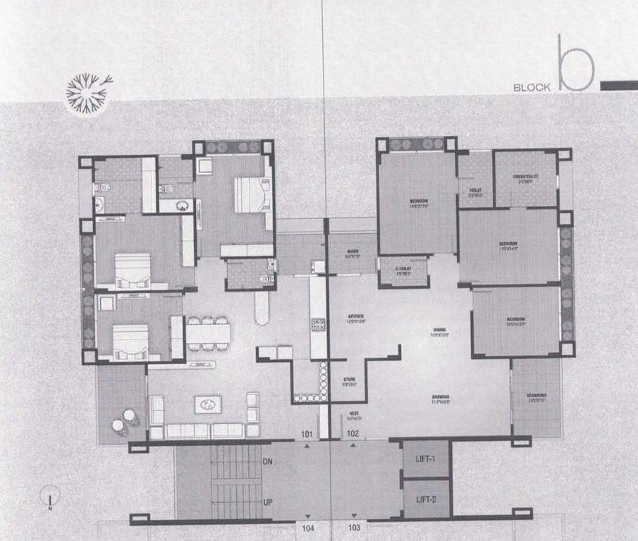  kala kunj Block B Cluster Plan