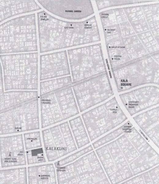  kala-kunj Location Plan