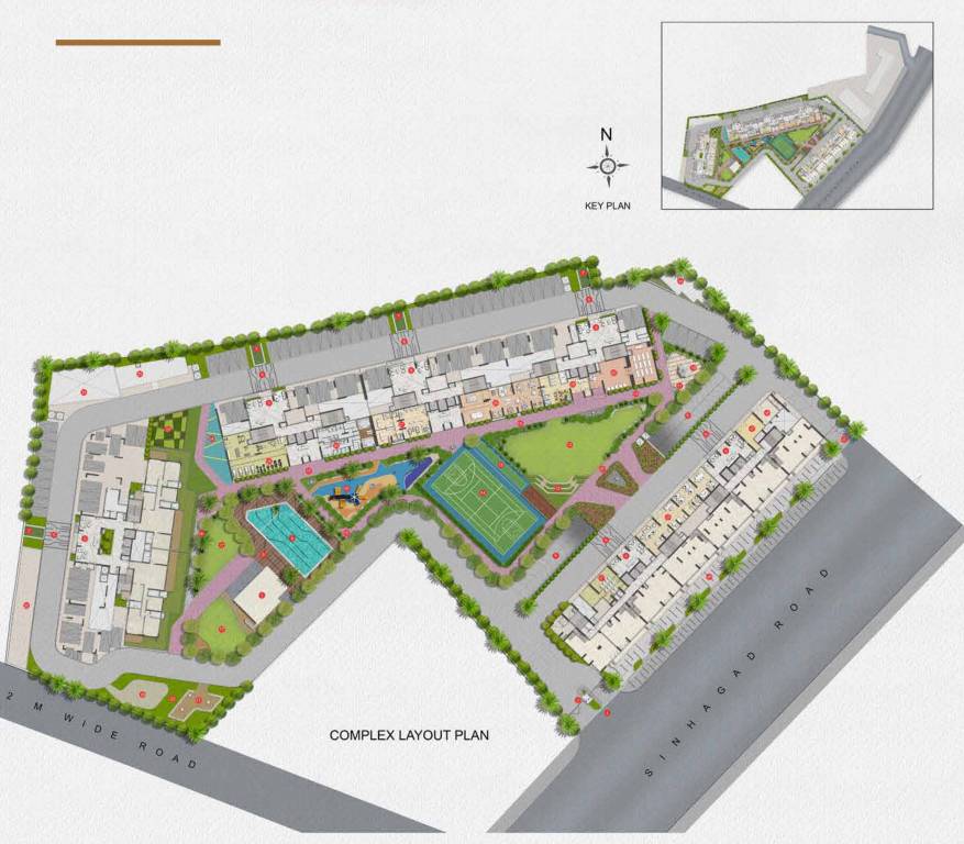  blossoms inclusive housing Layout Plan