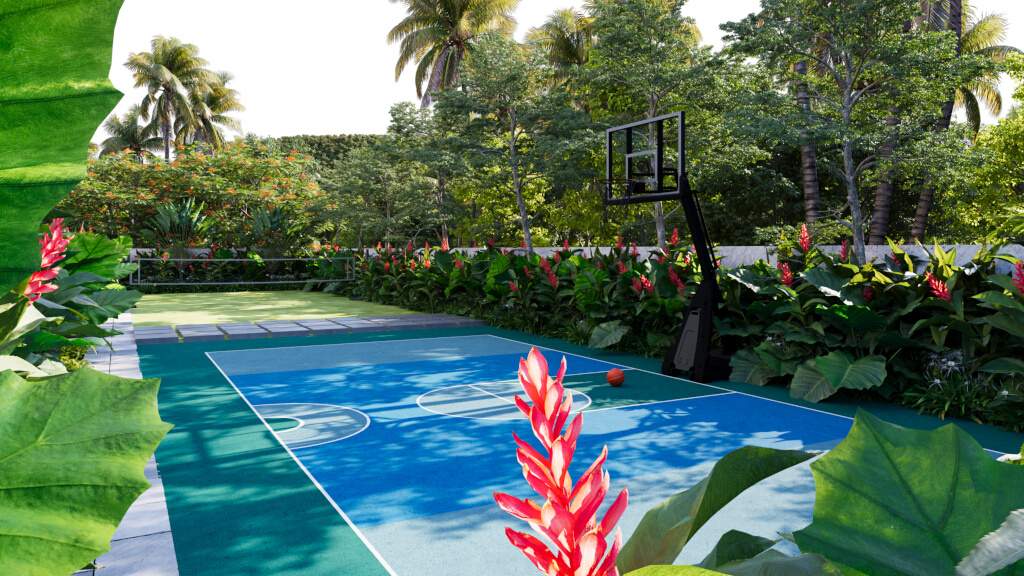  erica Basketball Court