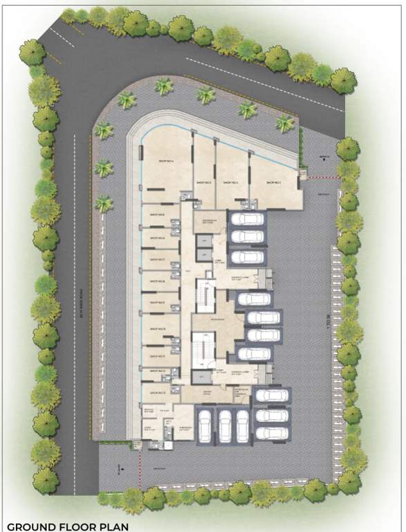  yashwant avenue 2 Yashwant Avenue 2 Cluster Plan for ground Floor