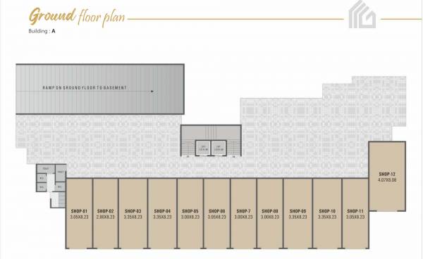 Homes Cluster Plan for ground Floor homes Homes Cluster Plan for ground Floor
