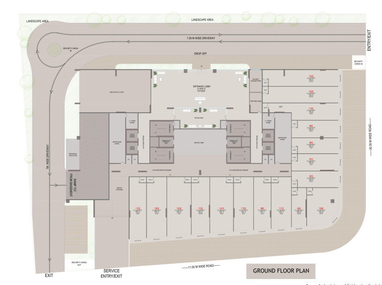  the reserve A Wing and B Wing Cluster Plan