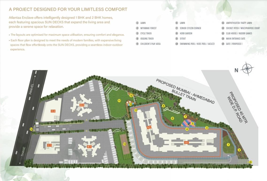 enclave ii Layout Plan