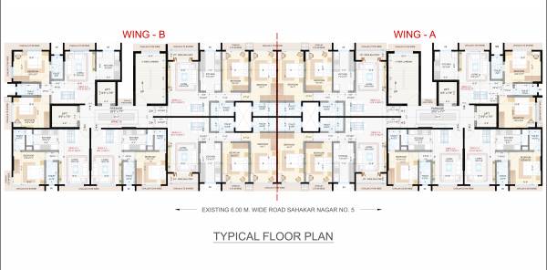  vaibhav Wing A Atharva Vaibhav Cluster Plan