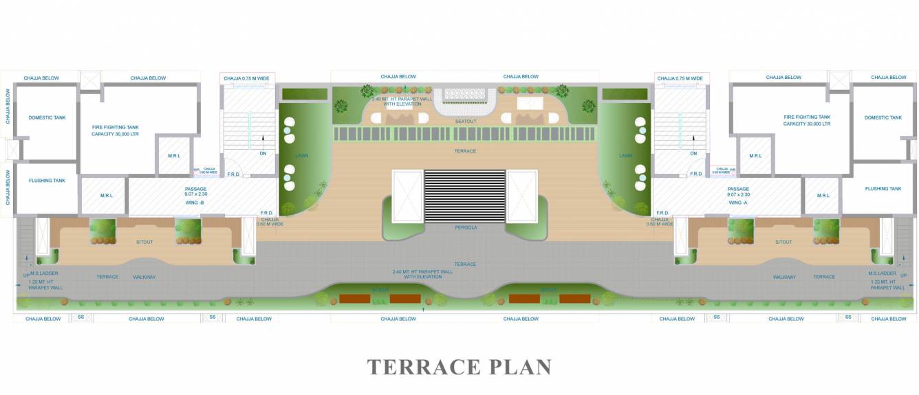  vaibhav Wing A Atharva Vaibhav Terrace Cluster Plan