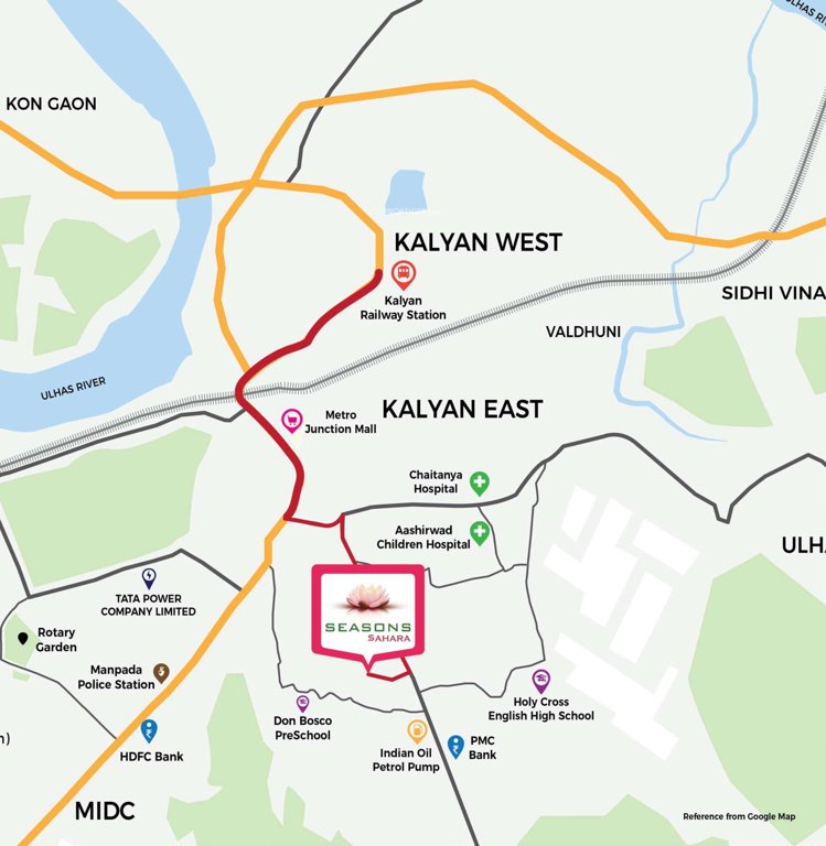 season sahara building no 6 Location Plan