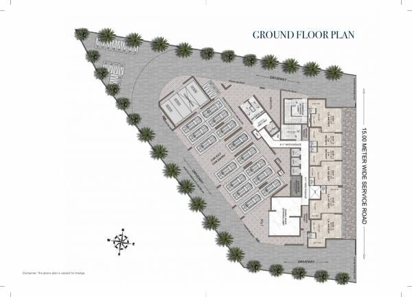  pinnacle Kamdhenu Pinnacle Cluster Plan for ground Floor