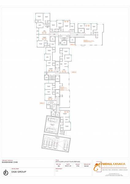  sheetal-shashank B Wing Cluster Plan