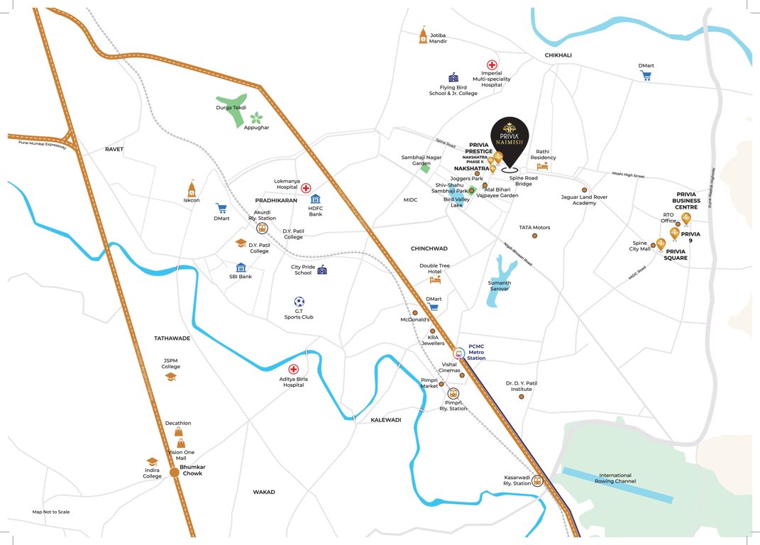  privia naimish Location Plan