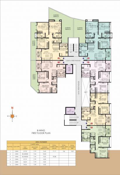  emerald-skies Wing A Cluster Plan