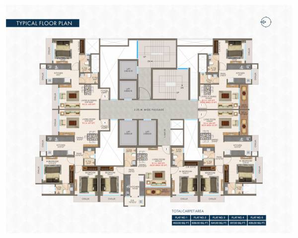  tirupati-namaah Building 2 Cluster Plan