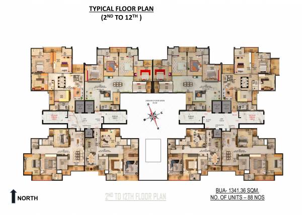 chandrama Chandrama Tower A Cluster Plan