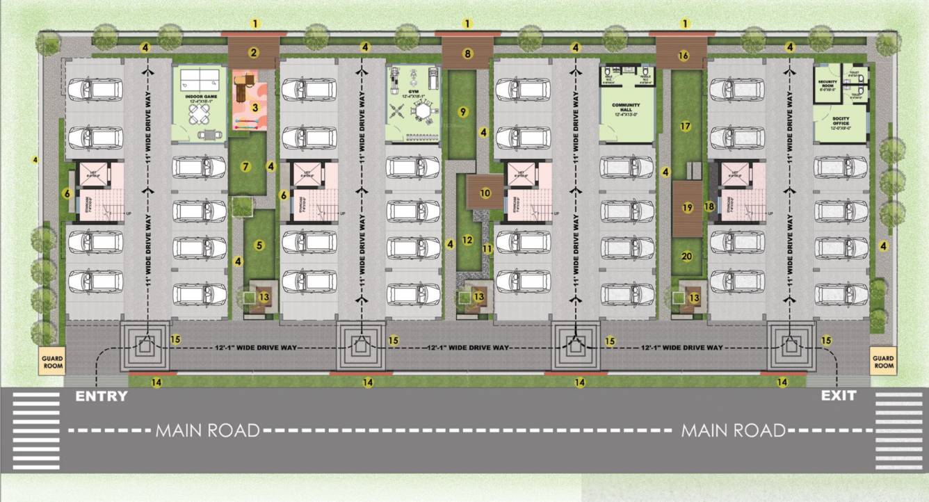 primera a Layout Plan