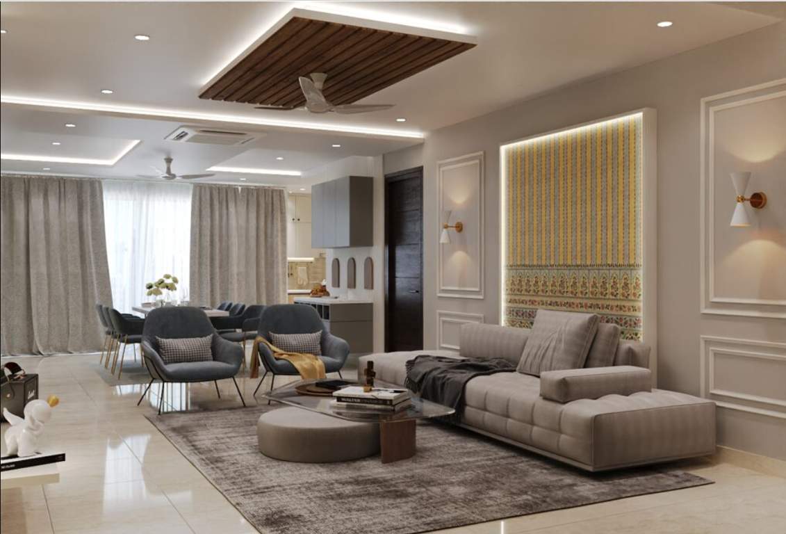 palladio kharadi central phase 2 Living Area