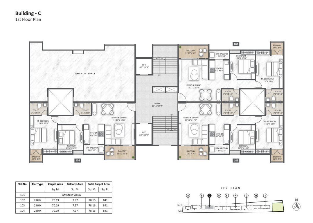  rajveer garima phase 1 B Cluster Plan