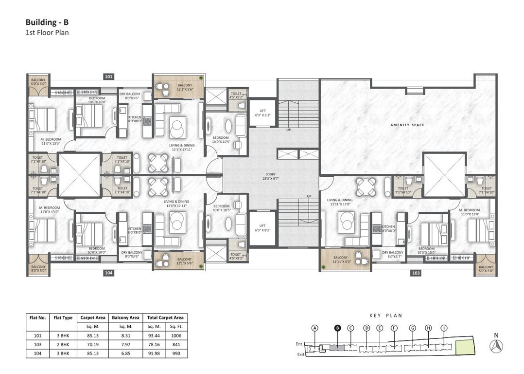  rajveer garima phase 1 B Cluster Plan