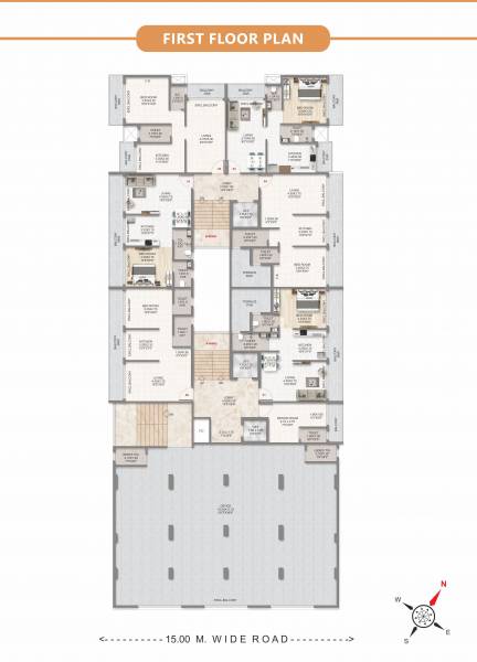  tulip S M Tulip Cluster Plan for 1st Floor