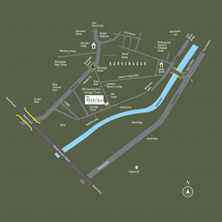  mahika Location Plan