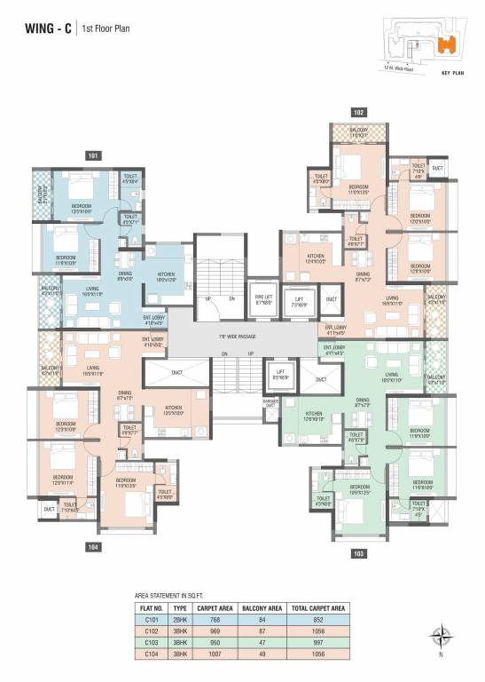 dreamsong B Building Cluster Plan
