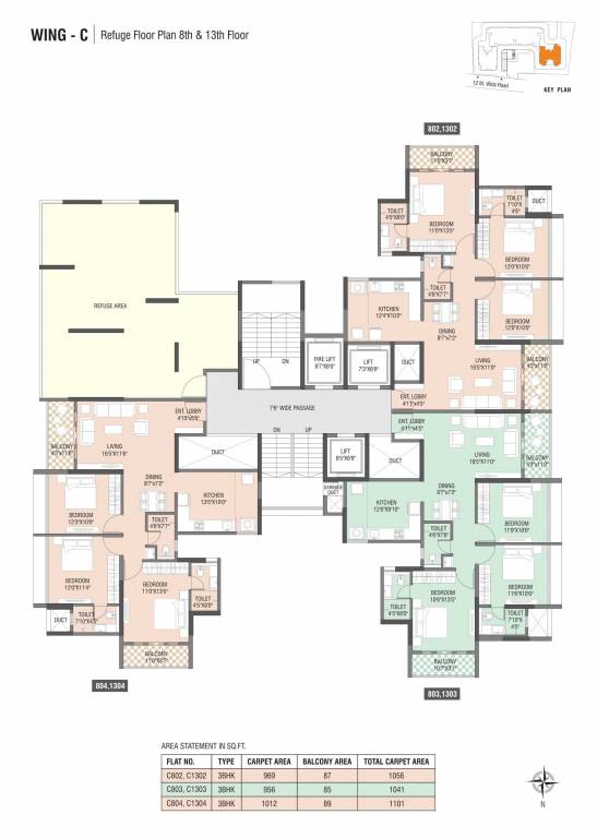 dreamsong B Building Cluster Plan