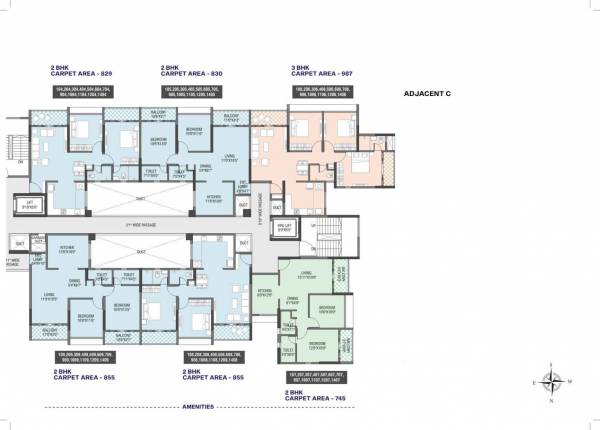 B Building Cluster Plan dreamsong B Building Cluster Plan