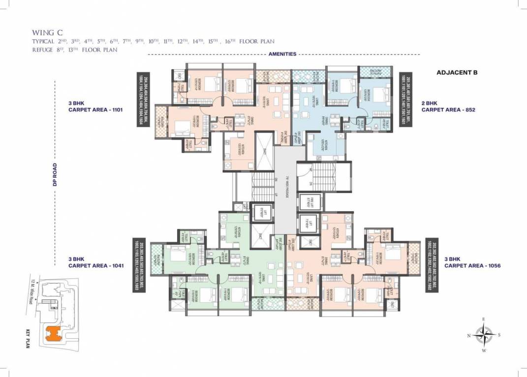 dreamsong C Building Cluster Plan