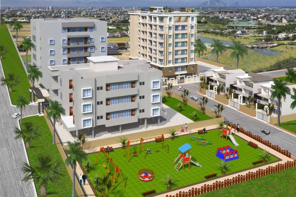 Children's play area modern-height Children's play area