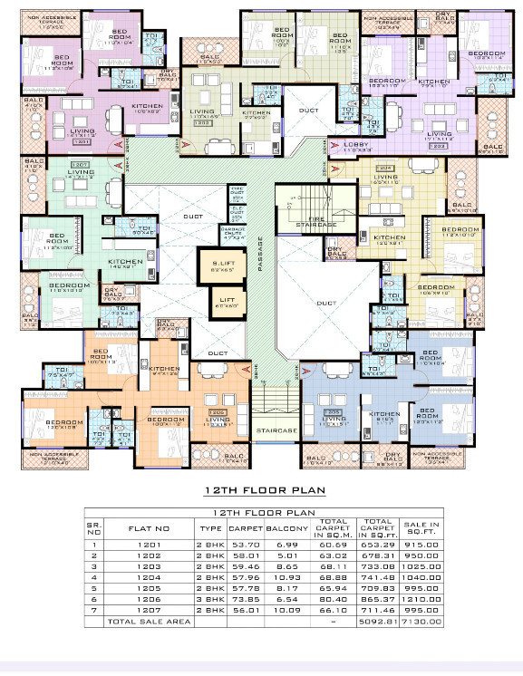  dd square DD Square Cluster Plan for 12th Floor