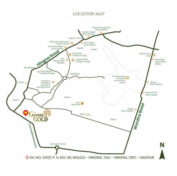  green-gold Location Plan
