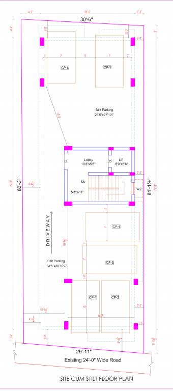  sivasakthi flats Sivasakthi Flats Cluster Plan for ground Floor