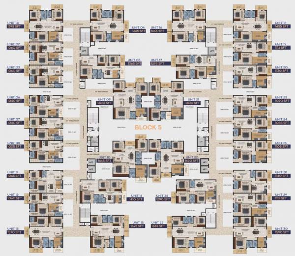  royal-orchids Royal Orchids Cluster Plan