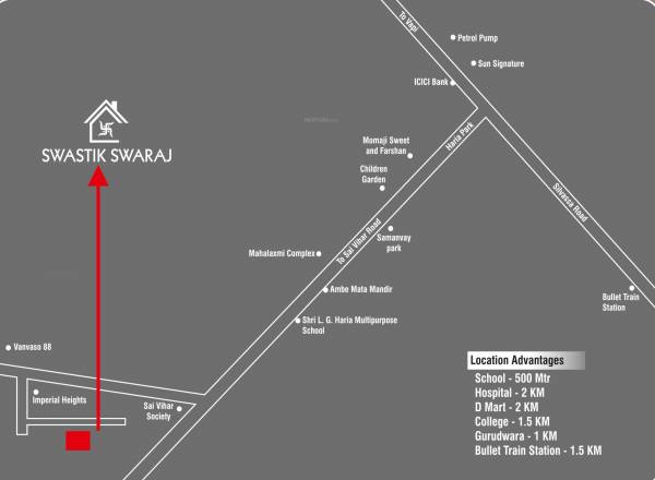  swastik-swaraj Location Plan