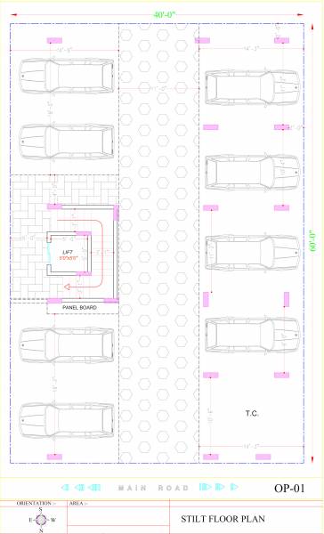  narayanadri Narayanadri Cluster Plan for ground Floor