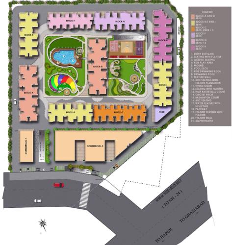  diya-green-city-nh-24 Master Plan